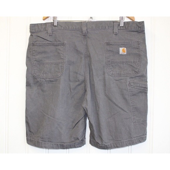 Carhartt Mens‎ Size 42 10" Rugged Flex Rigby Shorts Gray Pockets - Picture 6 of 7